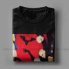 Suehiro Maruo Tops Nosferatu T-Shirt Men Cotton T Shirt Horror Japan Manga Otaku Creepy Halloween Short Sleeve Tee Shirt 6XL