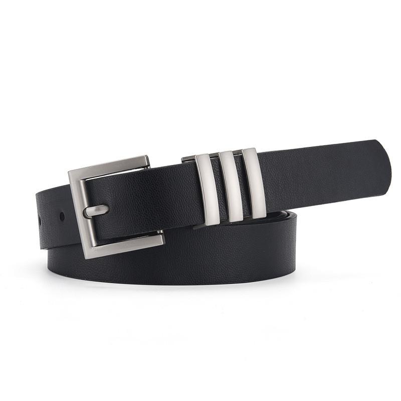 Fashionable Versatile Women's Pu Leather Belt For Chic Denim Dresses In 2023