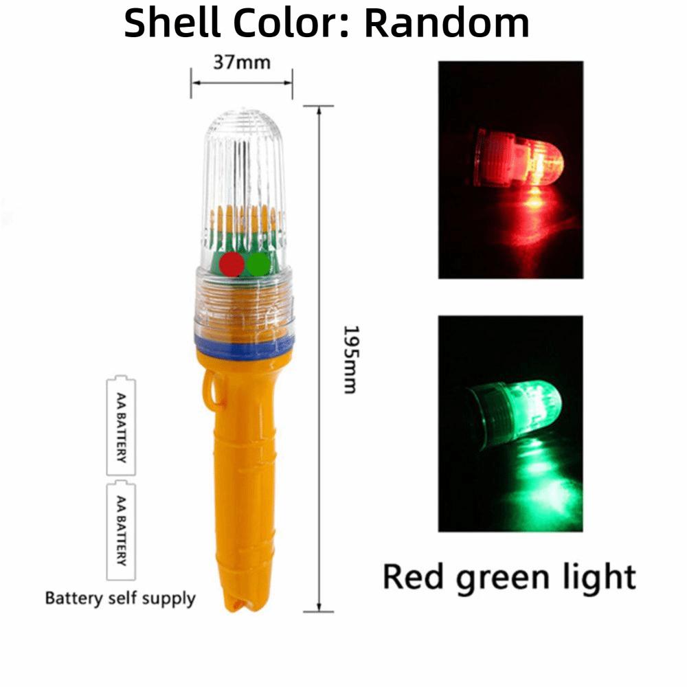 

Привлекает рыбу Глубоководный Подводный Двойная Вспышка Лампа Буй Сигнальный Огонь Индикаторные Огни Маяк red-green