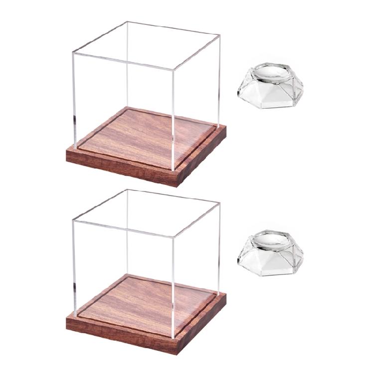 

Official Size Box Dustproof Souvenir Storage Box Light weight Baseball Box for Autographed Ball