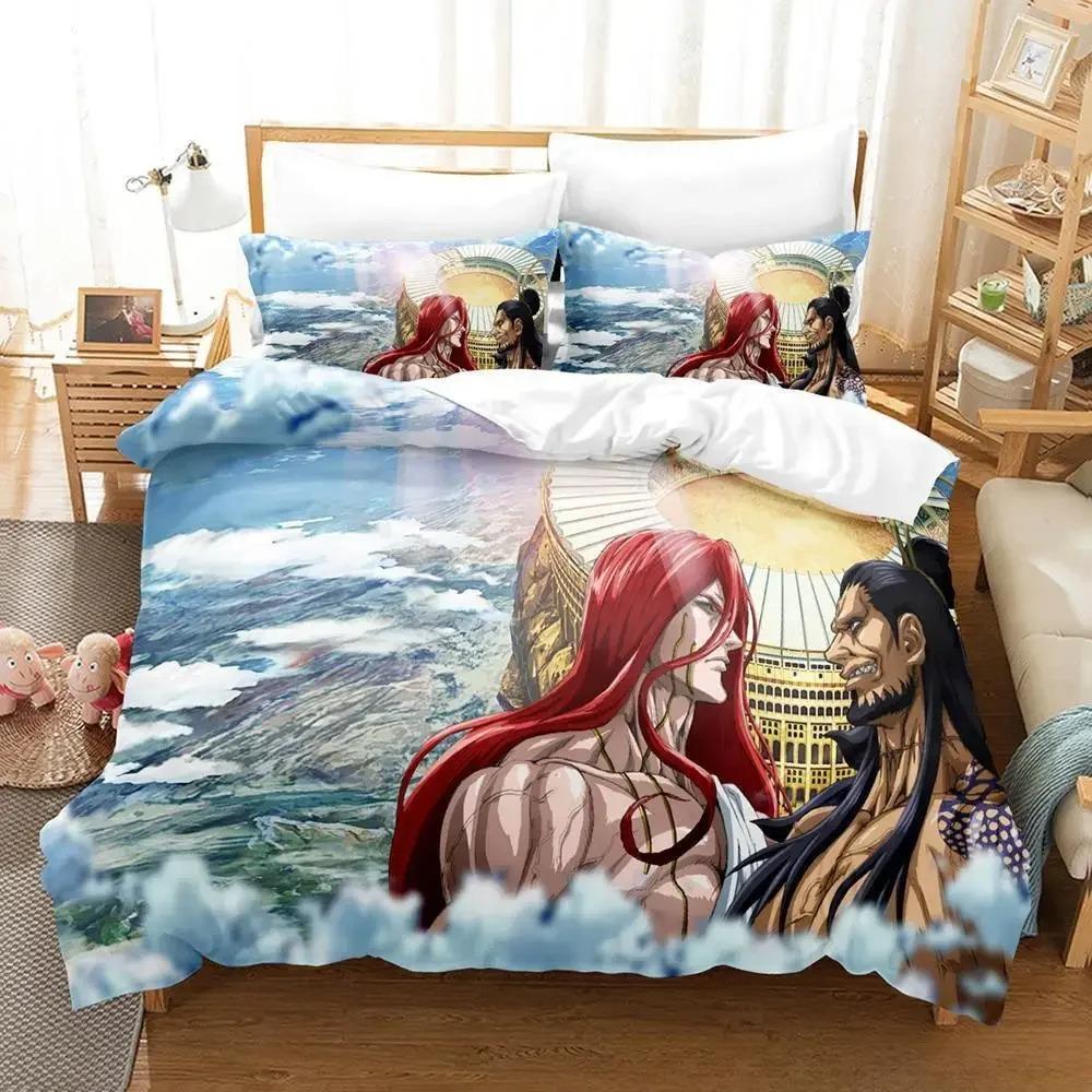Record of Ragnarok Sängklädesset Enkelt Twin Full Queen King Size Sängset Vuxen Barn Sovrum Påslakanset 3D Anime Lakan Set