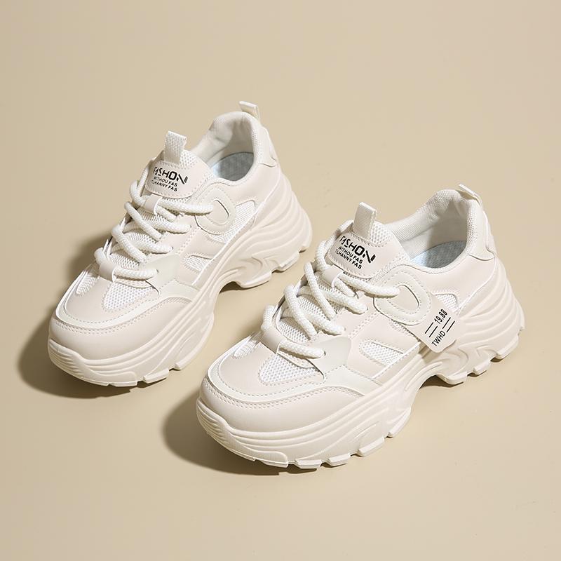 

Модные дизайнерские кроссовки CRLAYDK на массивной подошве для женщин, сетчатые, на платформе, повседневные, папины кроссовки, летние, увеличивающие рост, на танкетке, для ходьбы, спортивные, теннисные 42