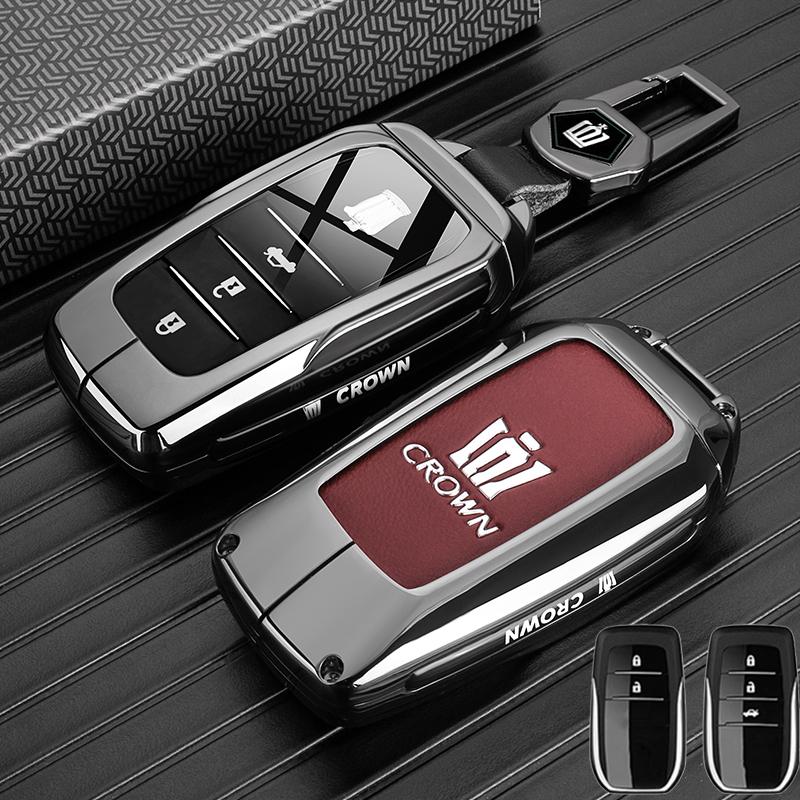Suitable for the new Crown Land Cruiser keycase dedicated to S8 Land Cruiser Luxury Flagship Edition car bag buckle shell JH8