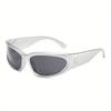 Stylish Oval Frame Glasses for Men, Suitable for Daily Wear, Decorative Glasses