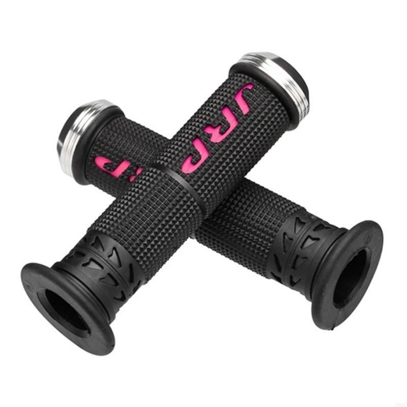 28GC Anti Oxidation High Strength Aluminum Motorcycle Handle Grips Antislip Surfaces for Improved Riding Experience Stability