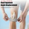 1 Paar Verstellbares Silikon Patellasehnen-Stützband Für Kniebandage Sehnenscheidenentzündung Für Kniebeugen Laufen Patella Stabilisator