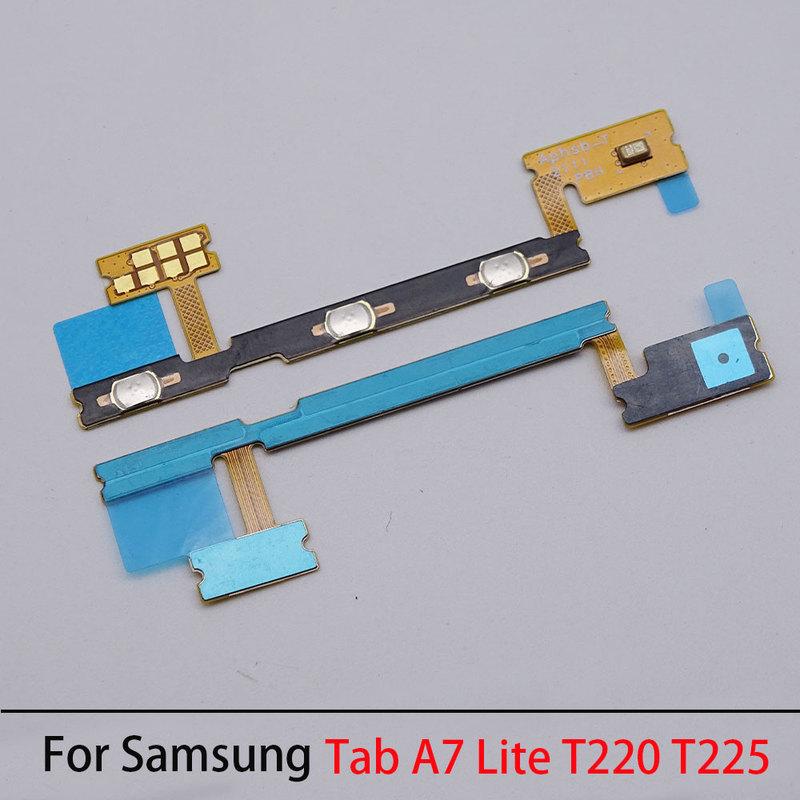Top Quality For Samsung Galaxy Tab A7 Lite 2021 8.7 T220 T225 Power On Off Volume Button Switch Flex Cable