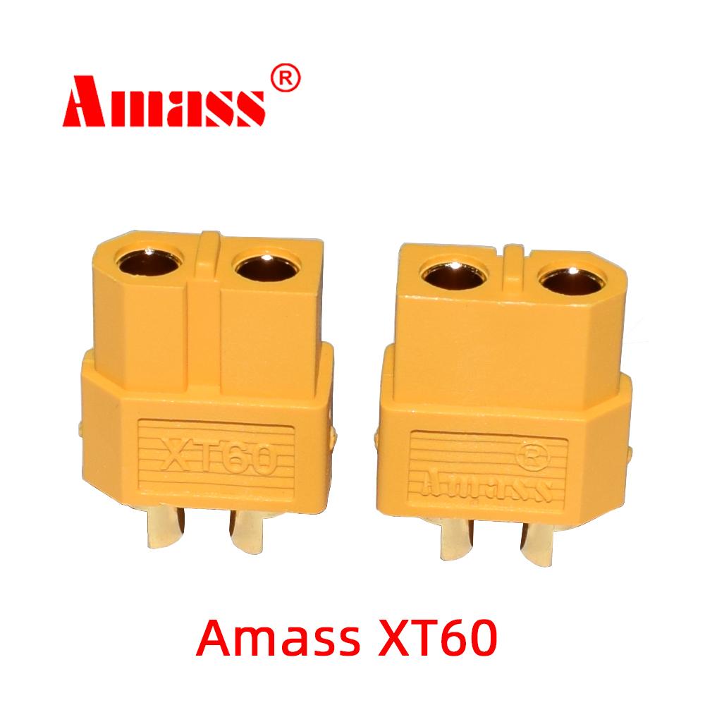 Amass XT60 Connectors XT60 Female XT-60 Male Plug XT60 Bullet Plugs XT60 For RC Lipo Battery Rc Drone Airplane Car Accessories