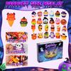 Halloween Advent Calendar 2026 Halloween Squeeze Toys 24-Day Countdown Box for Kids Trick