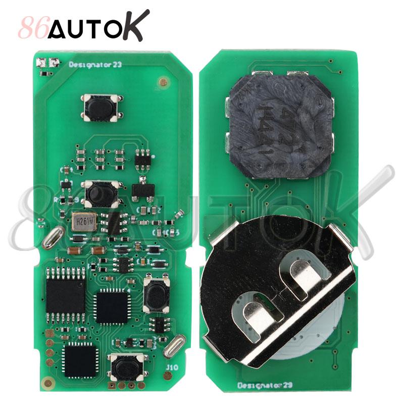 Autofernbedienungsschlüssel für Toyota Avensis Prius 2010-2015 Auto Smart Key Fob FSK 433MHZ ID4D Chip 61A449-0011 F433 B74EA B75EA 2Tasten
