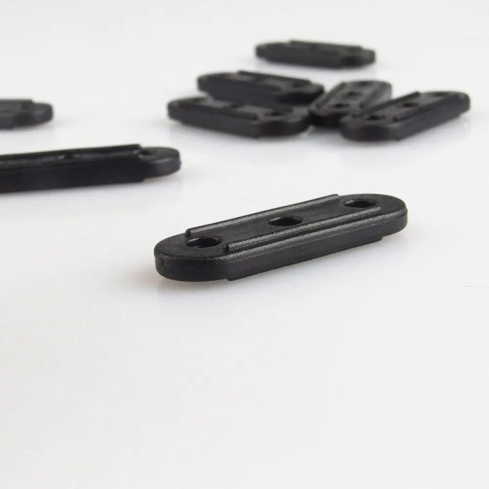 Plastic 3-Hole Camping Tent Rope Fastener Tensioner Lock Tightening Hook Wind Rope Buckle - Essential Accessory for Secure Tents