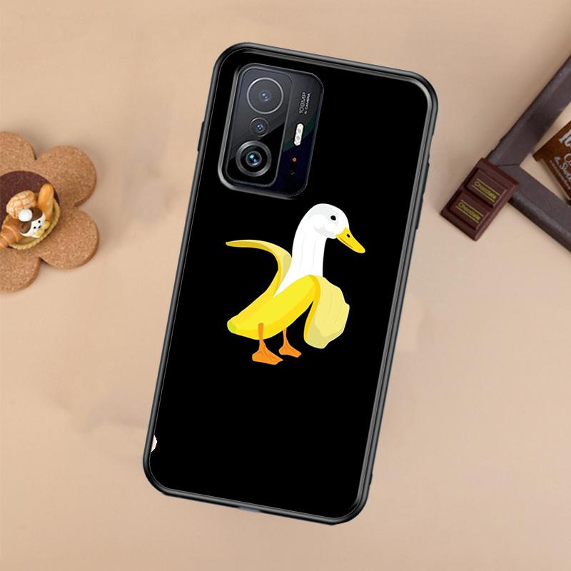 Coque Canard Dessin Animé Drôle Pour Xiaomi 14T 11T 12T 13T Pro 13 14 Ultra POCO X7 Pro X3 X5 F3 F5 F6 M6 X6 Pro Housse