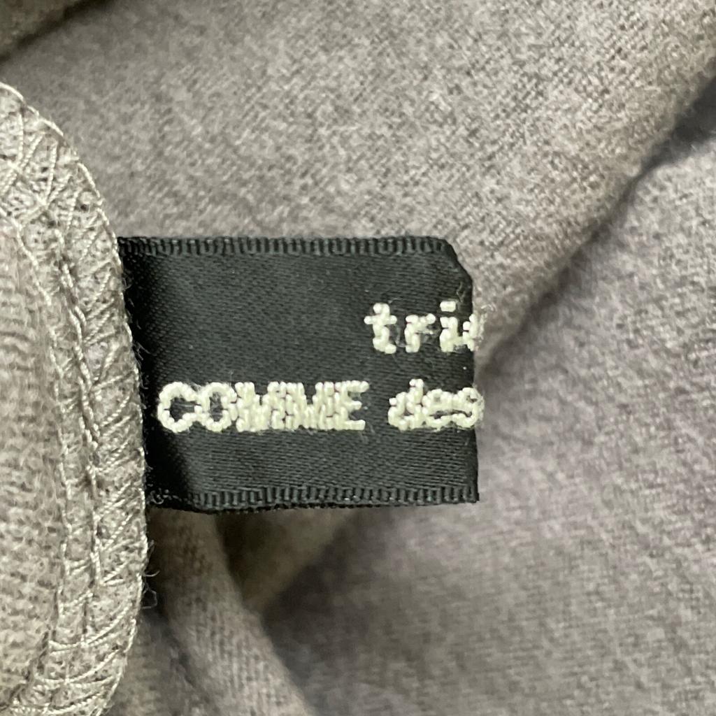 tricotCOMMEdesGARCONS 1996 Purple Round Collar Wool One Piece dress Not written PurpleUsed