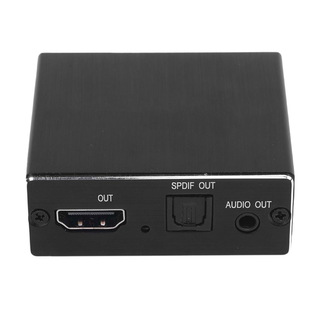 4K Sound Extractor Convert HD Multimedia Interface To Optical S PDIF 3.5mm Sound Extractor Adapter Splitter Converter