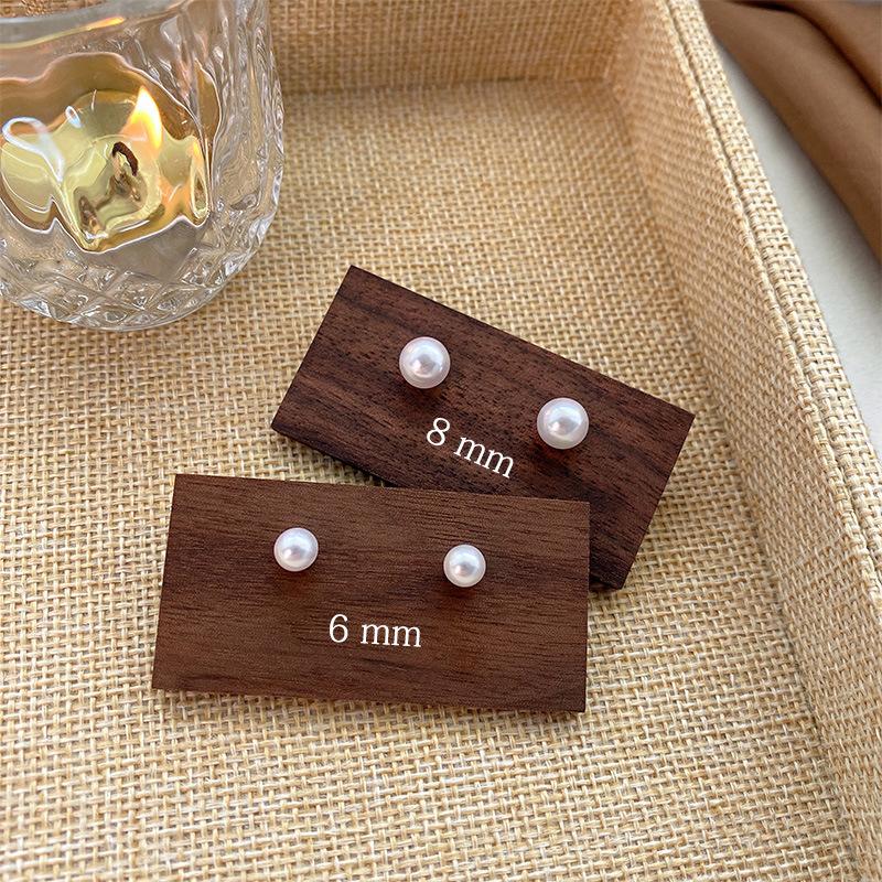 Premium pearl stud earrings design sense earrings temperament celebrity accessories trendy earrings explosion