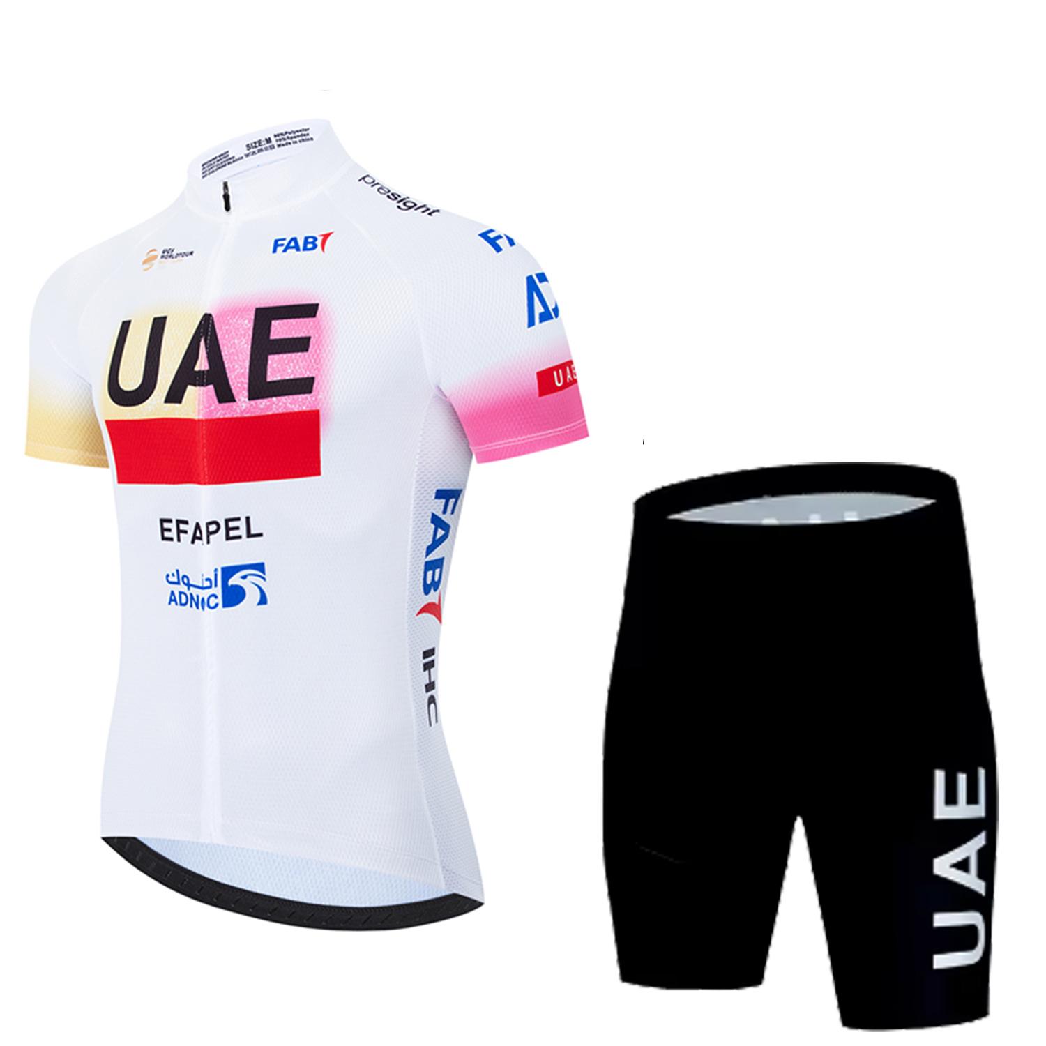 

Uae New Pro Team 2026 Cycling Jersey Set Men s Summer Bike Mountain Uniform Ropa Ciclismo Maillot Hombre Bicycle Clothing Suit Asian size - 3XL