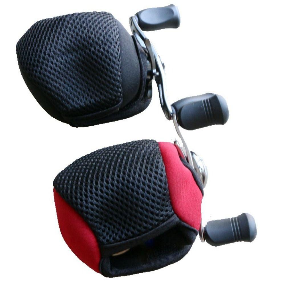 Elastic Material Lure Protective Cover Water Drop Shape Rod Reel Bag Outdoor Fishing
