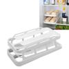 2 Tier Egg Dispenser Egg Holder Space Saving Rolling Eggs Dispenser   for Refrigerator Storage