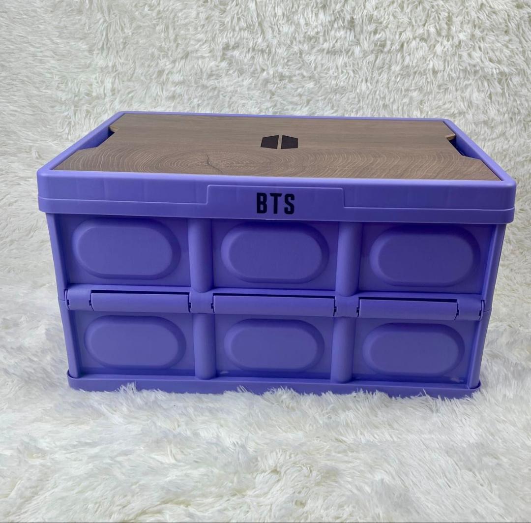 

[Б/У] FC Эксклюзивный Официальный Складной Контейнерный Ящик BTS ARMY