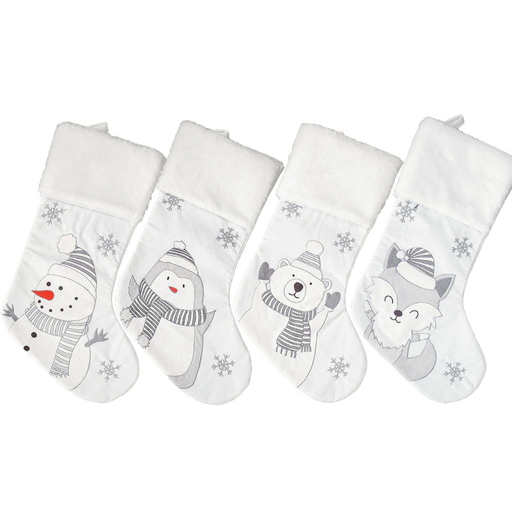 Christmas decoration supplies, Christmas decorations, large socks, Christmas tree pendants, gifts, candy bags, scene decoration