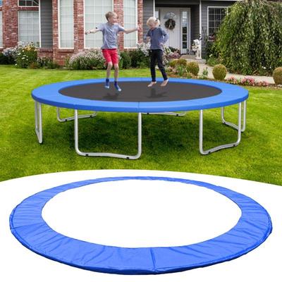 Almohadilla de Seguridad para Cama Elástica 8/10 Pies Cubierta para Resortes Acolchado para Cama Elástica Cubierta de Espuma para Resortes Alrededor Almohadilla de Repuesto Impermeable para Cama Elástica