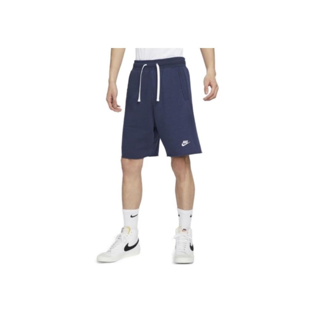 Nike Solid Color Sports and Fitness Casual Shorts Men Bottoms Blue DX0767-410