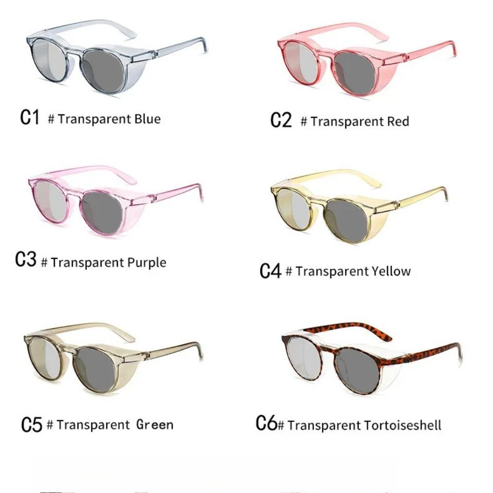 Protective Photochromic Lens Sun Glasses Blue Light Blocking Anti-allergy Anti Fog Wind Splash UV400 Protection Goggles for Men's Women's