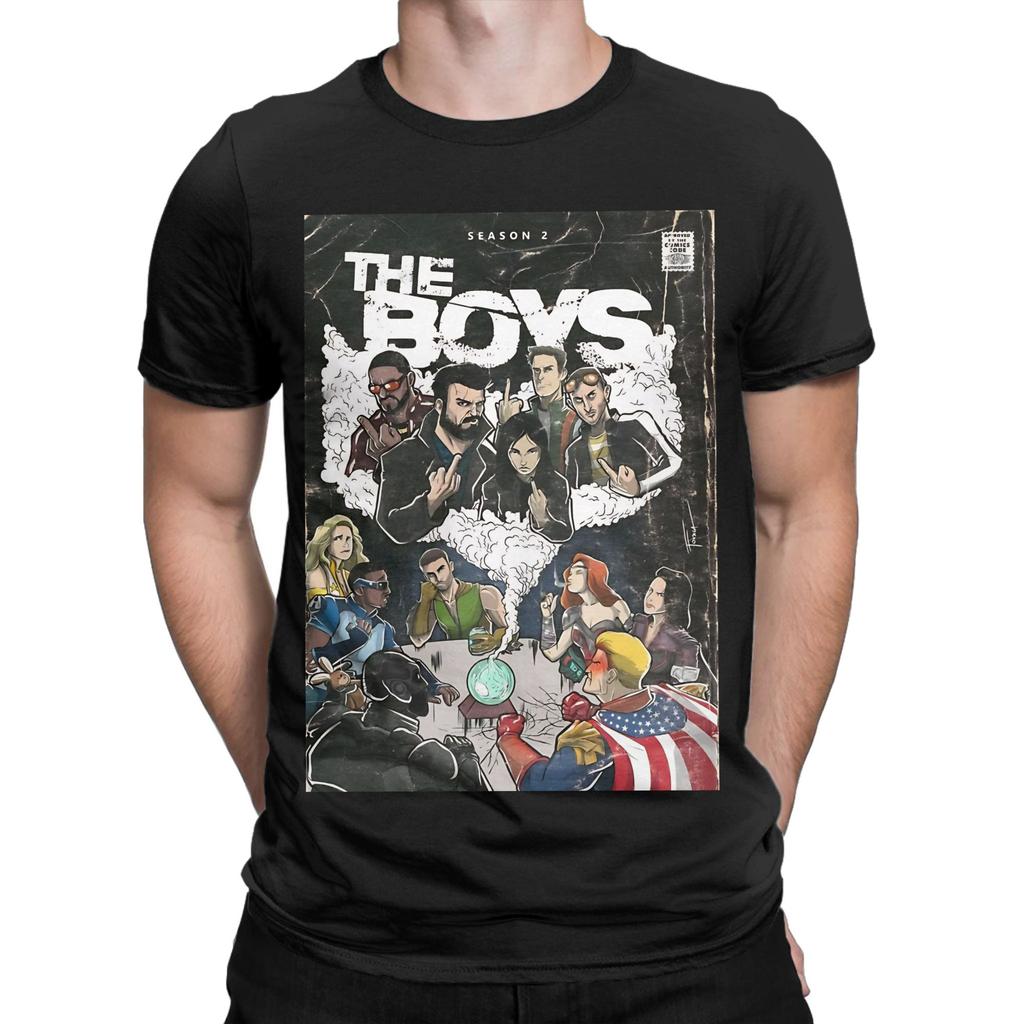 FILM POSTER BAD HEROES SEASON 2 bBOYS FUN ART COMIC COVER Novelty 100% Cotton T-Shirt The bBoy