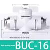 BUC Series Pneumatic Manual Valve Leak Proof Sealing Quick Connect Fitting for Industrial Air Line Plumbing System