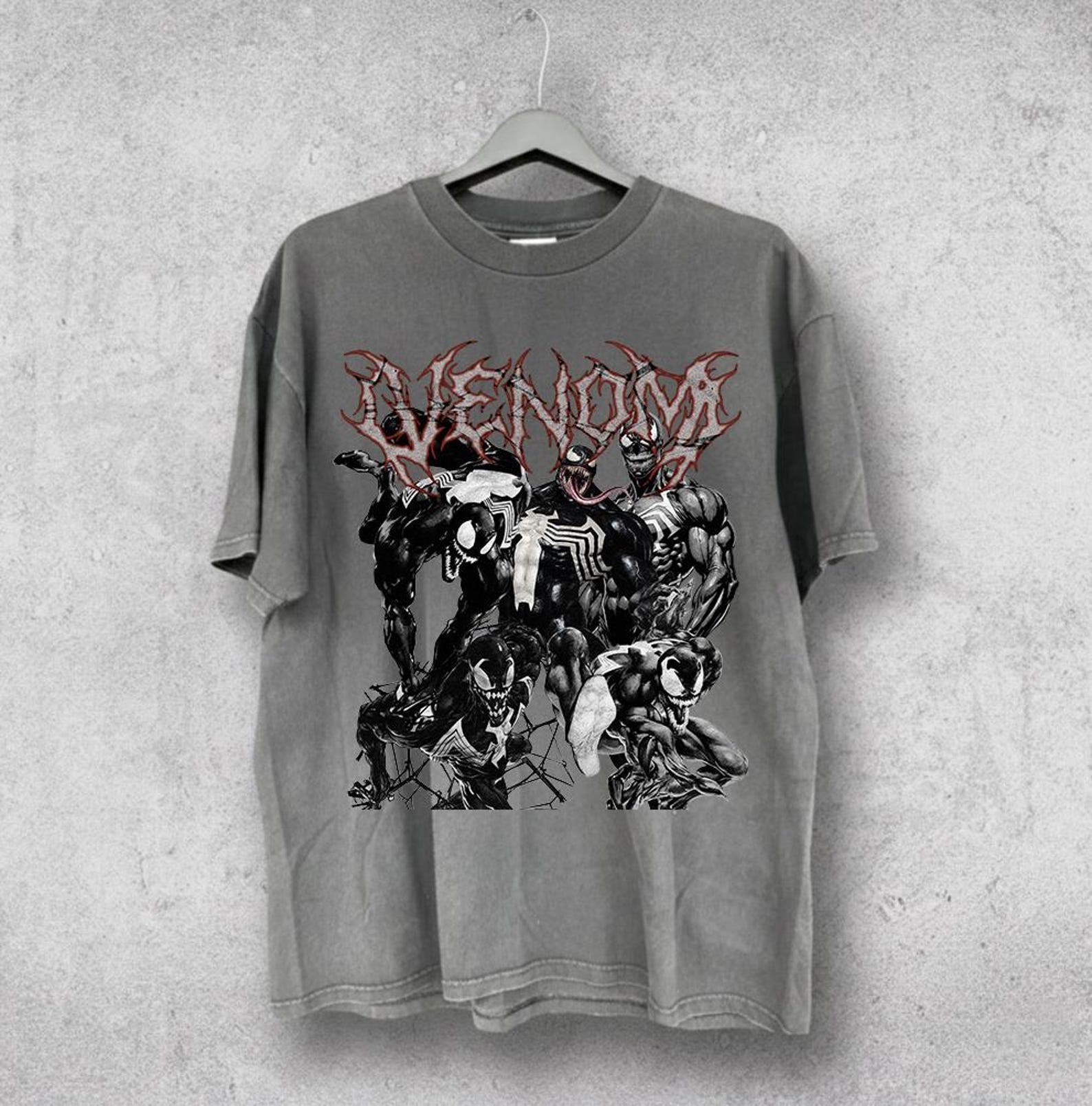 Retro Marvel Avengers Venom Shirt, Avengers Campus T-shirt, Marvel Comics, Venom Lover Gift, MCU Fan Tee M