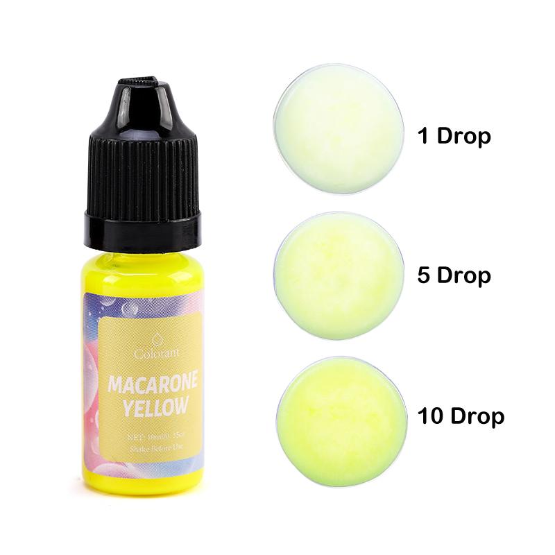 18 Colors 10ml Liquid Dye Candle Resin Pigment Colorant Resin Soy Wax Dye for DIY Candle Soap UV Epoxy Resin Mold Crafts Making