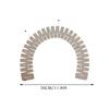 Heat Resistant Hemmer Ruler Flexible Silicone Curve Scale Hemming Tool for Padding Sewing Cloth Pants Fabric Hot Hemming Ruler