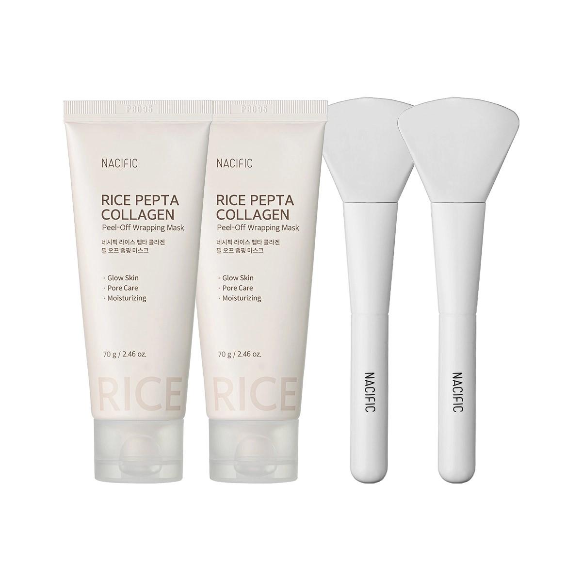 

NUMBUZIN Рисовая пептидная коллагеновая маска-пленка 70 г x 2