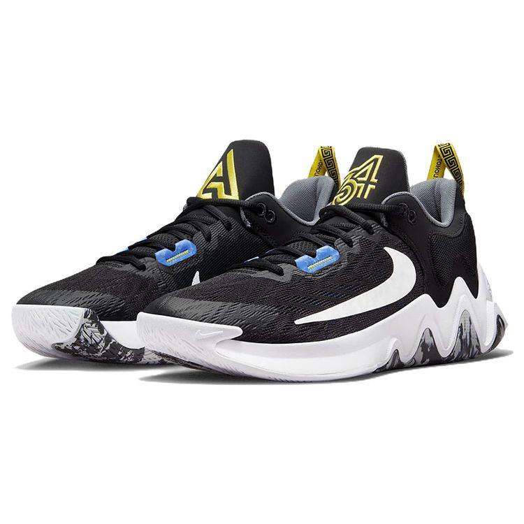 Nike Giannis Immortality 2 Black University Blue Unisex Sneakers Smoke-Grey White DM0825-001