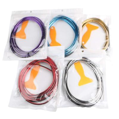 3/5/10M Car Moulding Strip Interior Decoration Strips DIY Auto Moulding Styling Universal Dashboard Door Chrome Decor Trim