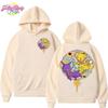 Sailor Moon Crystal X Cardcaptor Sakura Crossover Hoodie Autumn Winter Cute Magic Creatures Print Sweatshirt Hooded Coat Women