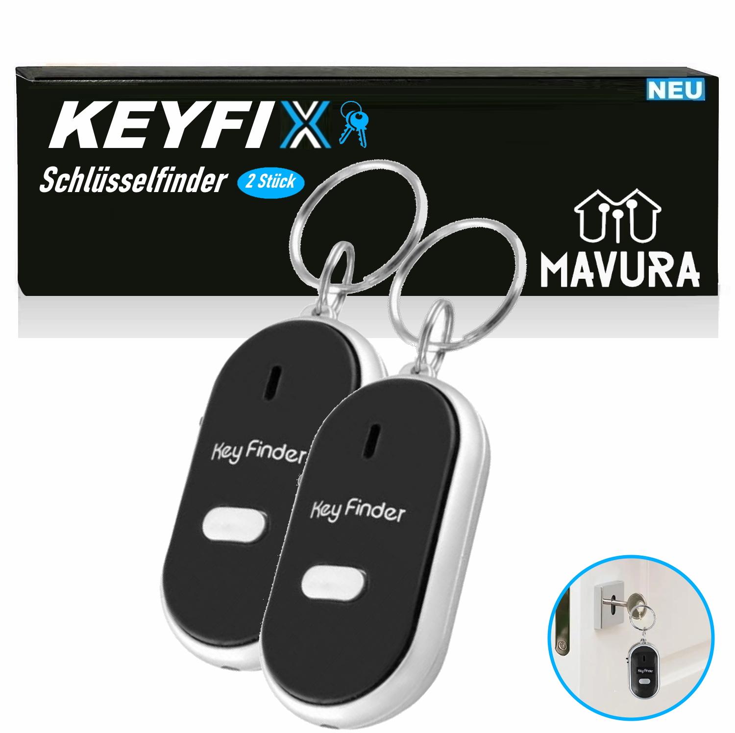 

KEYFIX Пошук ключів Брелок для ключів Пошук предметів Брелок для ключів 2 шт.