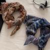Y2K Wasteland Style Hair Scarf Hip Hop Distressed Ripped Tube Top Tie-dye Hair Band  Spicy Girls