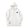Trendy Men's Hooded Sweatshirt: Loose Fit Spring/Autumn Jacket with Velvet for Couples