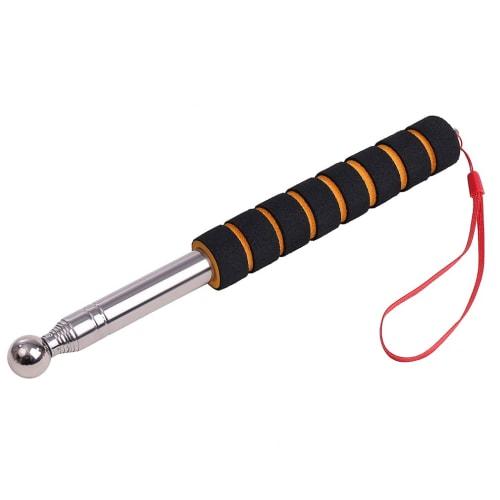 Stainless Steel Telescopic Hammering Diagnostic Rod [130cm Long, with Strap] for Wall, Tile, and Ceiling Delamination, Inspection, Inspection, Repair,