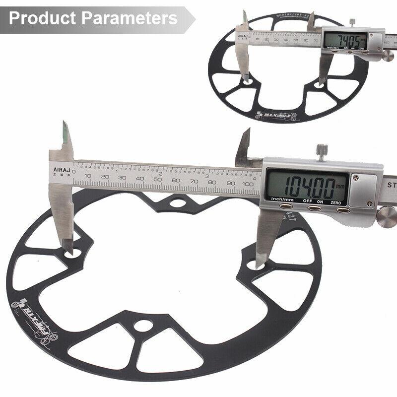 104BCD Bike Chainring Guard Mountain Bike Chainring Protective 32/34/36/38/40/42T MTB Chainwheel Guard Cover