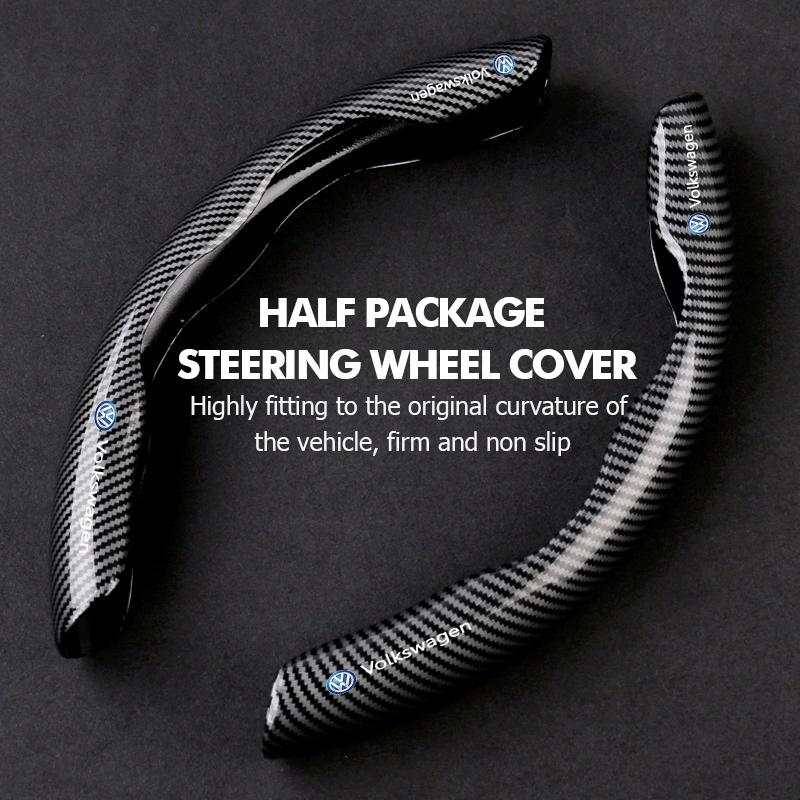 137Silicone Steering Wheel Booster Cover Auto Anti-skid Accessories For Volkswagen VW Scirocco Passat Polo B5 B6 B7 CC Tiguan