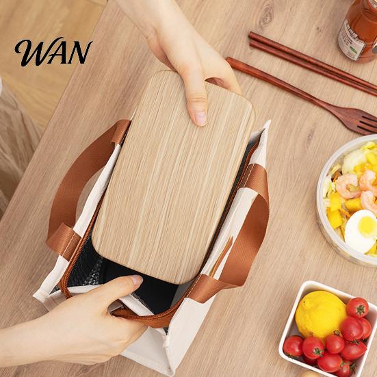 Soup Safe Lunch Bag Insulated Leakproof Thermal Tote with Zipper And Handle Carrier Reusable Waterproof Oxford Keeps Food Warm for Work Picnic Camping