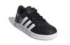 adidas Neo Breaknet Comfortable And Trendy Abrasion Resistant Low Top Skateboard Shoes Black White FZ0105