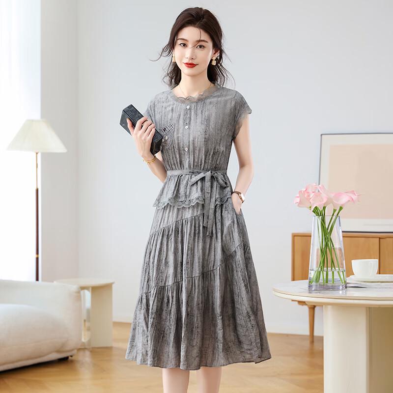 Kobel Elegant Chiffon Summer Midi Dress