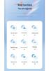 Silent Multi-Head Massage Gun for Deep Muscle Relaxation
