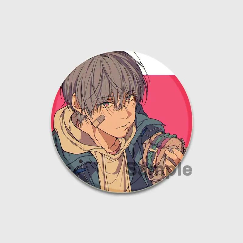 32/44/58mm BL Anime Förlorad i Molnet Knappnålar Tecknad Handgjord Brosch Badge Bröstnål för Ryggsäck Kläder Present Tillbehör