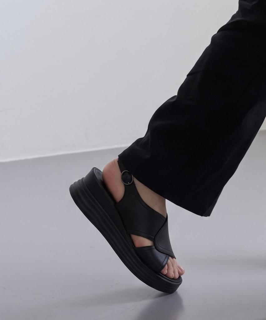 Spur Nova Morden Strap Sandal 6.5Cm -Ws9050 (2Color)