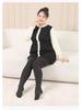 Plus Size Women's High Waist Tummy Control Cotton Leggings with Hip Lift - Extra Large Slimming Pantyhose for Spring and Autumn
