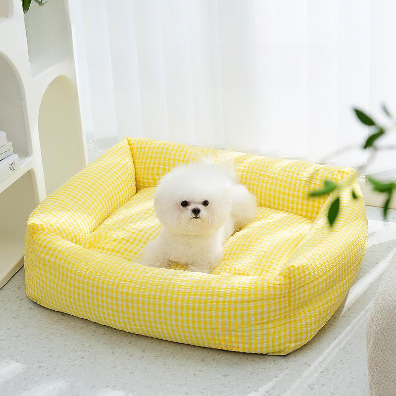 Hundehütte für alle Jahreszeiten, kleine Hunde, Teddy, Corgi, Haustiersofa, Hundebett, abnehmbar und waschbar, Katzenhütte, Haustierbedarf